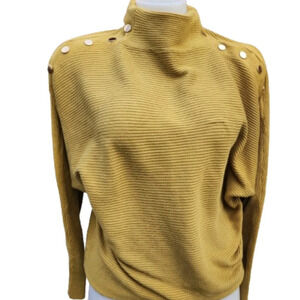 Premise dolman sleeve antique gold sweater.M/L‎